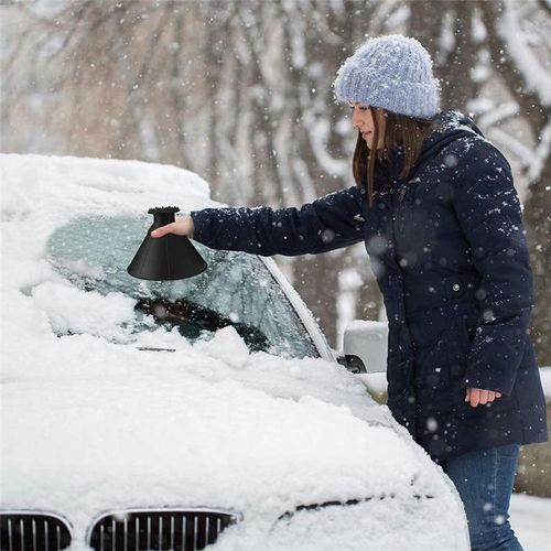 Generic Plastic Cone Shaped Magic Car Windshield Snow Remover