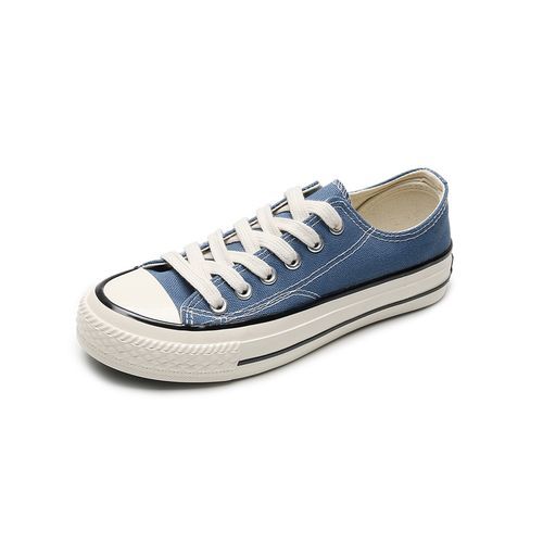 Buy Fashion Unisex Non-slip Canvas Couple Shoes-Blue in Egypt