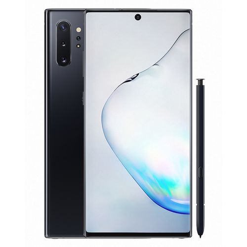 Samsung Galaxy Note10+ - 6.8 بوصة 256 جيجا بايت/12 جيجا بايت ثنائي الشريحة 4G موبايل - أسود