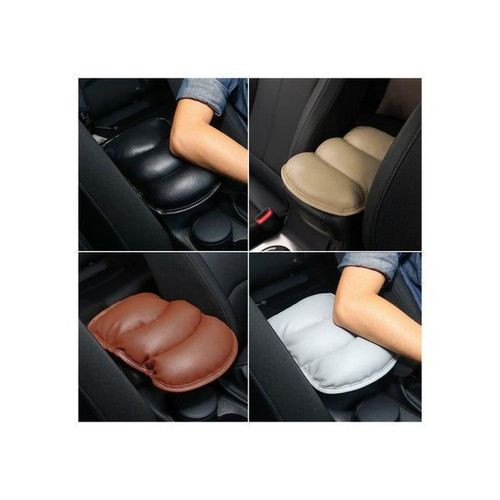 product_image_name-Generic-غطاء مسند ذراع مريح للكونسول الوسطي للسيارة، غطاء كونسول سيارة من الجلد الناعم، وسادة الكونسول الوسطي للسيارة للسائق أو الركاب، متوافق مع جميع السيارات (أسود-4