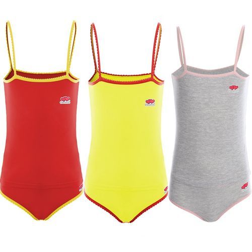 Buy Cottonil Bundle OF (3) Sleeveless Top & Panty -  For Girl's in Egypt