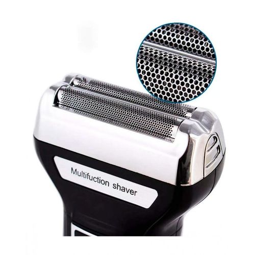 Kemei Km-6558 ماكينة كهربائية لقص الشعر 3 فى 1 - أسود