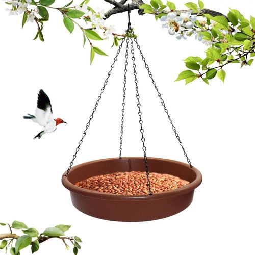 Generic Hanging Bird Bath Water Feeder Bird Waterer With Metal Hooks For  Tree @ Best Price Online