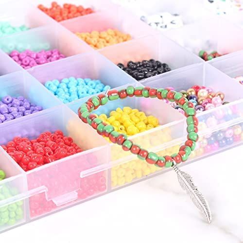 Generic 4mm Beads For Bracelets Making Kit, Alphabet Kit For