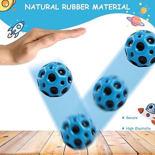 product_image_name-Generic-6pcs Moon Ball, Astro Jump Ball, Bounce Ball, 7 cm Flunky Ball Bounce Ball Bouncing Ball for Children, High Bounce Hole Ball, Moon Ball, Lava Ball, Mini Bouncing Ball Toy, Bouncy Balls for Kids Party Gift-5