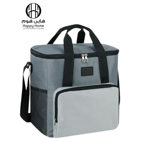 product_image_name-Generic-Happy Home Large 20L Leakproof Insulated Thermal Lunch Bag with 4 Pockets and Adjustable Shoulder Strap Perfect for Work, School, Trips and Picnics, for Men and Women-1