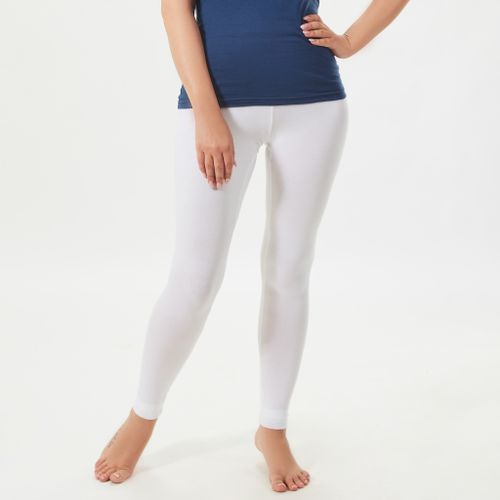 Mojo Women's Leggings 95% Cotton Comfortable White @ Best Price