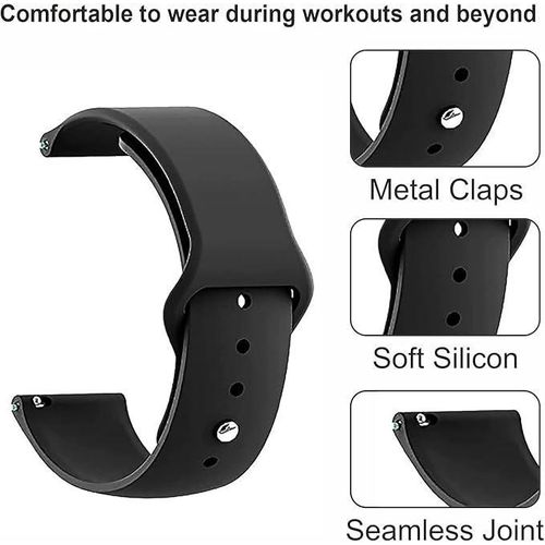 product_image_name-Generic-22mm Replacement Silicone Strap For Samsung Galaxy Watch 3 45mm & Samsung Gear S3 & Samsung Galaxy Watch 46mm-3