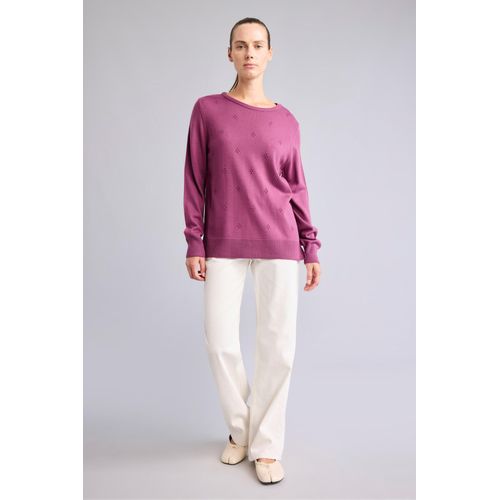 Defacto Regular Fit Crew Neck Knit Pullover - image 2