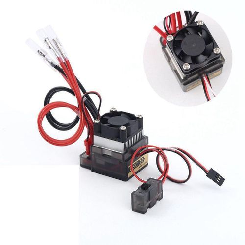 Buy 320A 7.2V-16V Bidirectional Brushed ESC Speed Controller for RC Car Truck Boat in Egypt