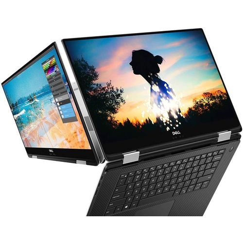 DELL XPS 15-9575 2 في 1 لاب توب - Intel Core I7 - 8 جيجا بايت رام- 256 جيجا بايت SSD - 15.6 بوصة FHD تعمل باللمس - 4 جيجا بايت مُعالج رسومات - Windows 10 - فضي - لغة إنجليزية