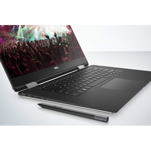 DELL XPS 15-9575 2 في 1 لاب توب - Intel Core I7 - 8 جيجا بايت رام- 256 جيجا بايت SSD - 15.6 بوصة FHD تعمل باللمس - 4 جيجا بايت مُعالج رسومات - Windows 10 - فضي - لغة إنجليزية