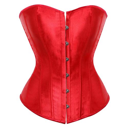 Fashion Women Verbust Corset Plus Size Sexy Corselet and Corset Bustiers  Red Black Pink Purple White Gothic Lingerie Women Corset @ Best Price  Online