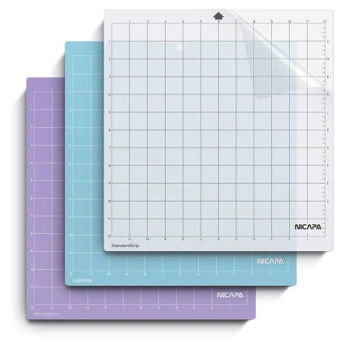 Silhouette of America Silhouette Cameo Replacement Cutting Mat, Blue, 12 x 12