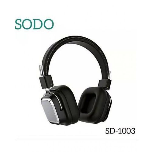سعر SODO SD-1003 Bluetooth Wired/Wireless Headphone - Black فى مصر ...