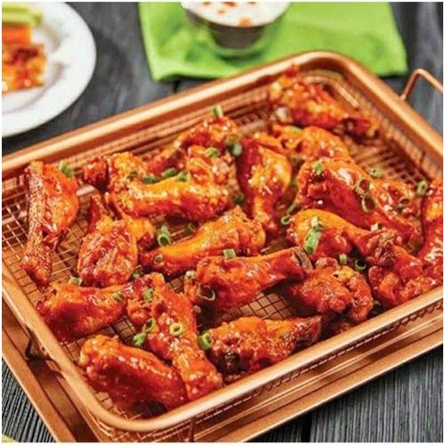 product_image_name-Generic-صينية تحمير مع مصفاة داخلية  – لتحضير الطعام وتصفية الدهون-2