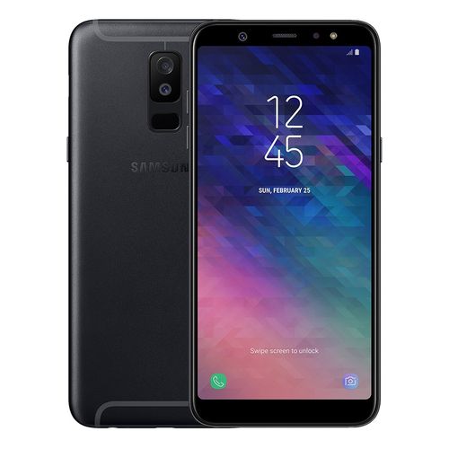 Samsung Galaxy A6+ (2018) هاتف - 6.0 بوصة - ثنائي الشريحة - 64 جيجا بايت -أسود