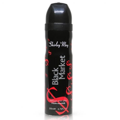 Buy Shirley May Black Market - Men - Body Spray - 200ml in Egypt