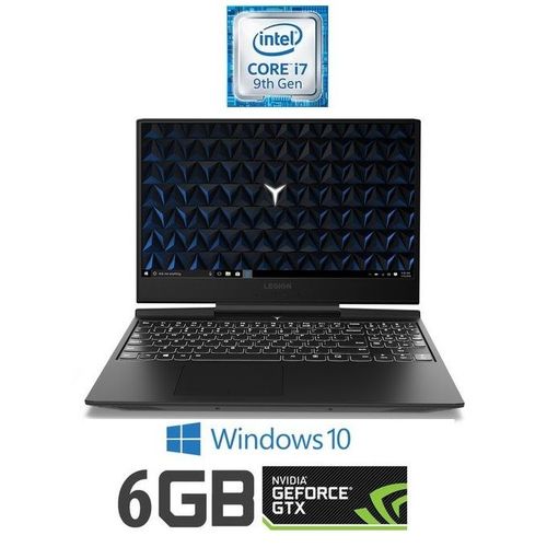 Lenovo Y545 Gaming Laptop - Intel Core I7 - 16GB RAM - 1TB HDD + 512 SSD - 15.6-inch Full HD - 6GB GPU - Windows 10 - Iron Gray