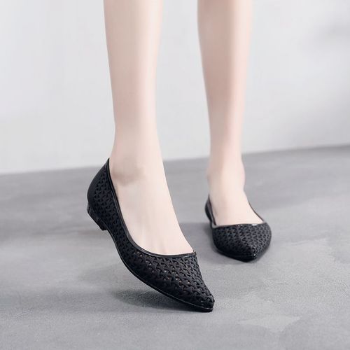 Fashion Candy Color Jelly Shoes Women Pointed Toe Jelly High Heels Chunky Best Price Online Jumia Egypt