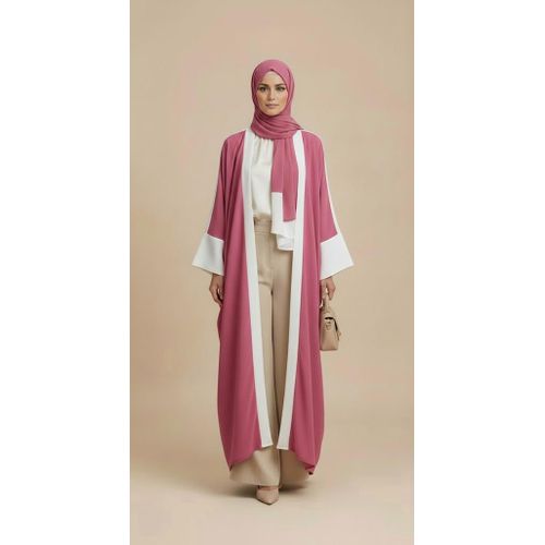 product_image_name-Freska-Cashmere Abaya with Separate Scarf-1