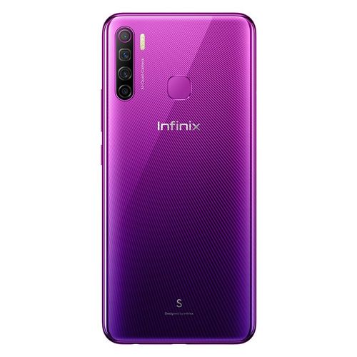 Infinix X652A S5 - 6.6-inch 128GB/6GB Dual SIM Mobile Phone - Violet