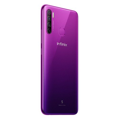 Infinix X652A S5 - 6.6-inch 128GB/6GB Dual SIM Mobile Phone - Violet