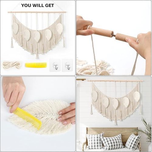 product_image_name-Antikiano-تعليقة حائط ماكرامي كبيرة 39 بوصة، فن ديكور حائط بوهيمي بنمط ماكرامي مع ورقة-5