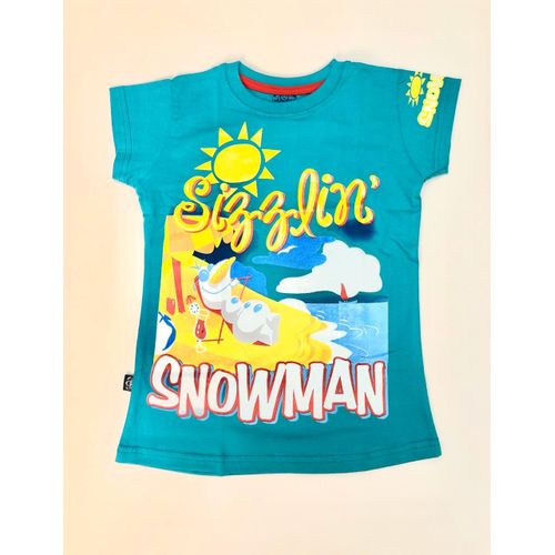 Buy Snow Girl T-Shirt -  Green in Egypt