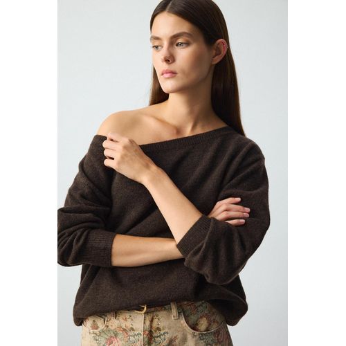 Defacto Regular Fit Drop-Shoulder Basic Knit Pullover