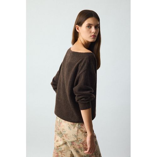 Defacto Regular Fit Drop-Shoulder Basic Knit Pullover - image 4
