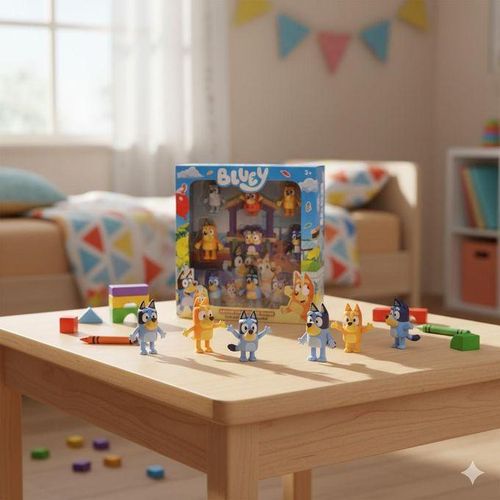 product_image_name-Generic-٨قطعة – شخصيات أنمي Blueyلفئة – مجموعة تماثيل ١٢ اول منقطع اطفال بعمر ٣ فما فوق – تصميمات لطيفة ورائعة – تغليف بنمط ملعب – مجموعة ألعاب قابلة للجمع مثالية للعب، العرض والإهداء-1