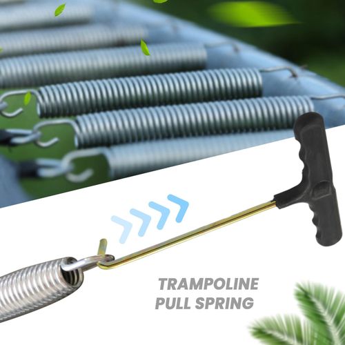 Trampoline Spring Pull Tool T-Hook Spring Puller Tool to Pull a