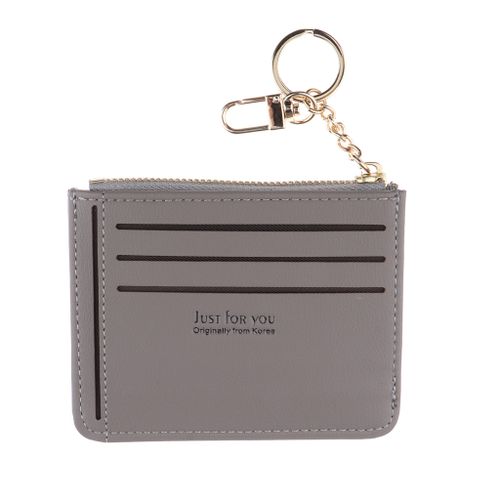 New Brand Super Thin Small Wallet Slim Women's Leather Key Chain ID Credit  Card Holder For Female Ladies Mini Coin Purse