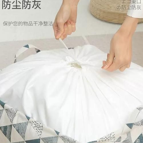 product_image_name-Generic-سلة تخزين ملابس كبيرة قابلة للطي و مقاومة للماء 77 لتر-7