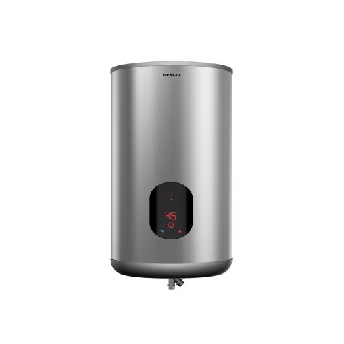 Buy Tornado EWH-S65CSE-S Electric Water Heater With Digital Screen - 65 L - Silver in Egypt