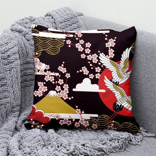 Generic Mount Fuji Japan Art Cushion Cover Lucky Cat Japanese Style Throw Pillow Case For Sofa Bed Decorative Pillowcases Home Decor Best Price Online Jumia Egypt