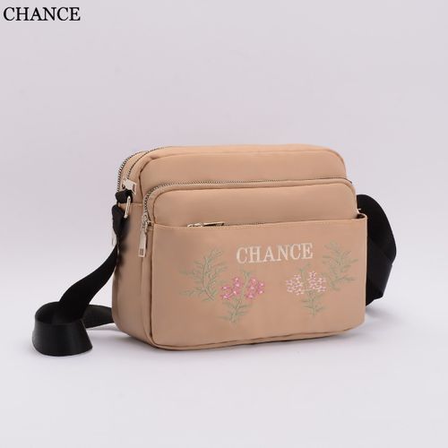 Buy Chance Casual Crossbody Bag - Beige in Egypt