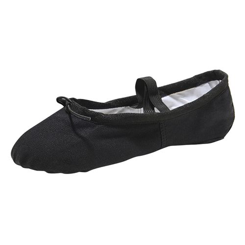 Generic Canvas Ballet Shoes Slippers Split Sole Flats Yoga Dance Black 35 Best Price Online Jumia Egypt