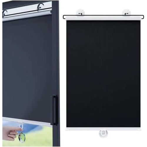 product_image_name-Generic-ستارة شمسية قابلة للطي والنشر للنوافذ الأمامية والخلفية والجانبية للسيارات، بكرات قابلة للسحب والطي (أسود، قطعة واحدة، مقاس 125 * 40 سم) من متجر رنا-2