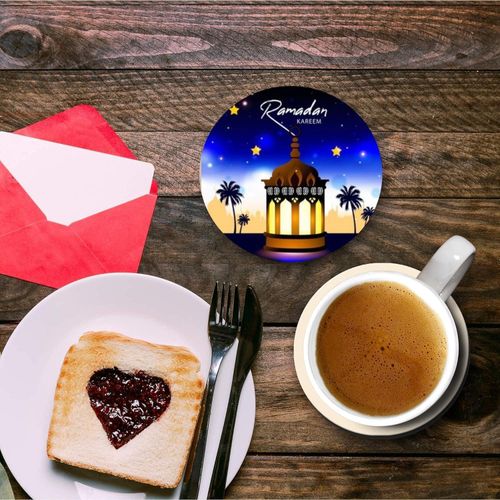 product_image_name-Generic-Ramadan Decor 6 Coasters 9.5 cm Wood Factory mdf-3