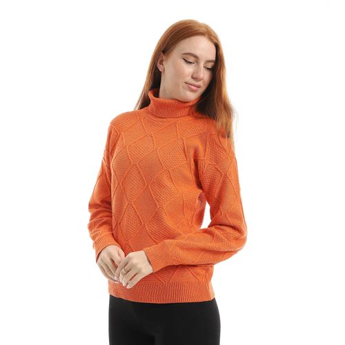 product_image_name-Caesar-ستر نسائية صوفية سادة برقبة عالية وتصميم ماسي-5