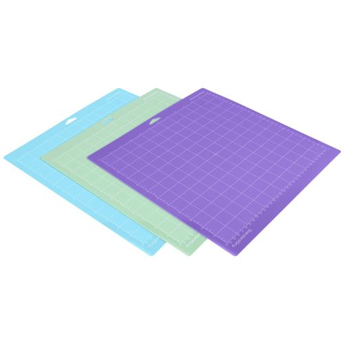 3PCS) Strong Grip Cutting Mat for Cricut Explore Air 2/Maker 12x12 inch Mats