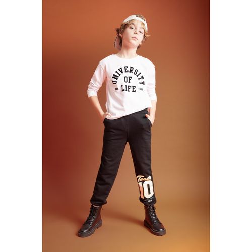 product_image_name-Defacto-Boy Regular Fit Trousers - Black-1