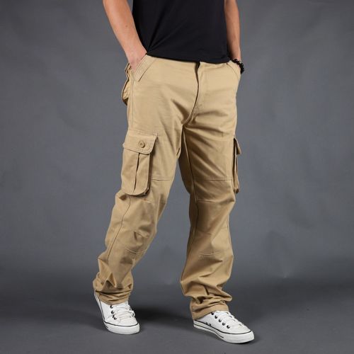Men's Cargo Pants Men Casual Multi Pockets Large Size Pants price in ...