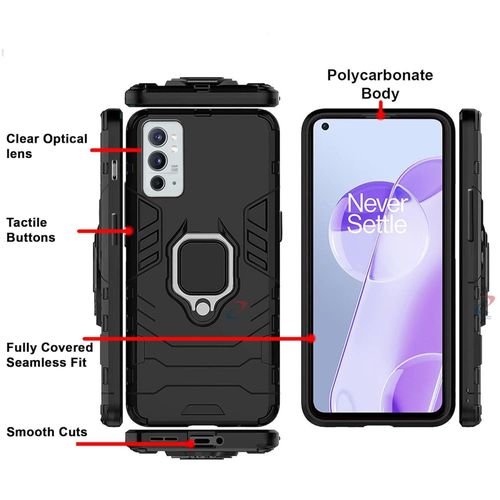 product_image_name-Generic-غطاء حماية مزدوج الطبقة مقاوم للصدمات مع حامل دوار لهاتف OnePlus 9 Pro-3