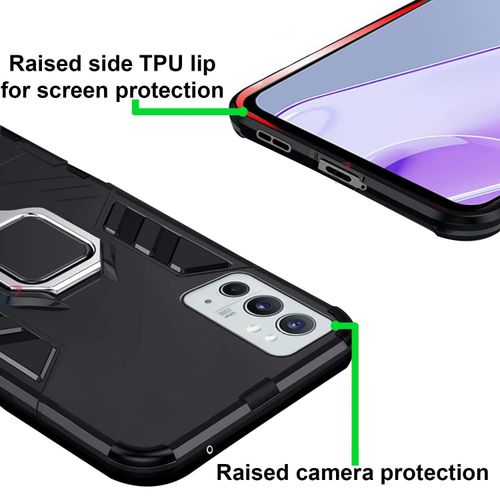 product_image_name-Generic-غطاء حماية مزدوج الطبقة مقاوم للصدمات مع حامل دوار لهاتف OnePlus 9 Pro-4