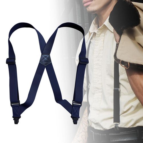 Suspender for kids Y-back Pants Clip-on Suspender NAVY BLUE | Lazada PH