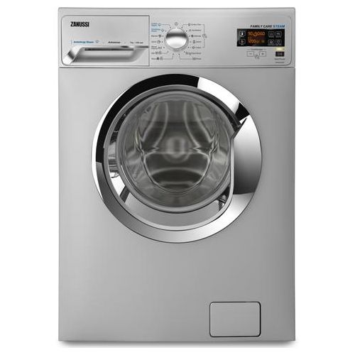 Zanussi V-STEAM غسالة 8 كيلو بالبخار تحميل امامى سيلفر1200 للفه