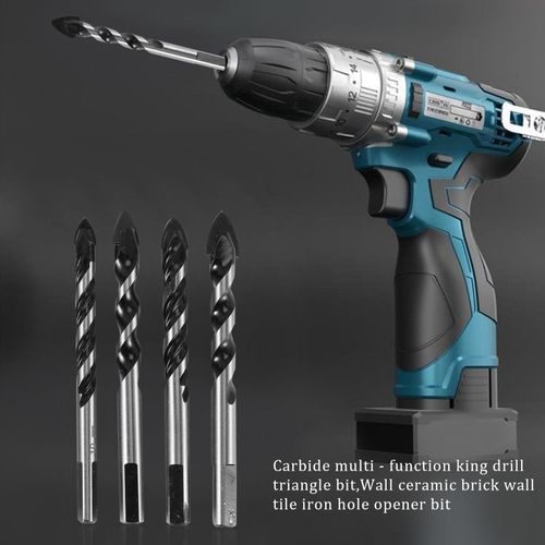 Twisted 5 Pcs Masonry Drill Bit Set for Concrete and Wall Drilling :  : Home Improvement